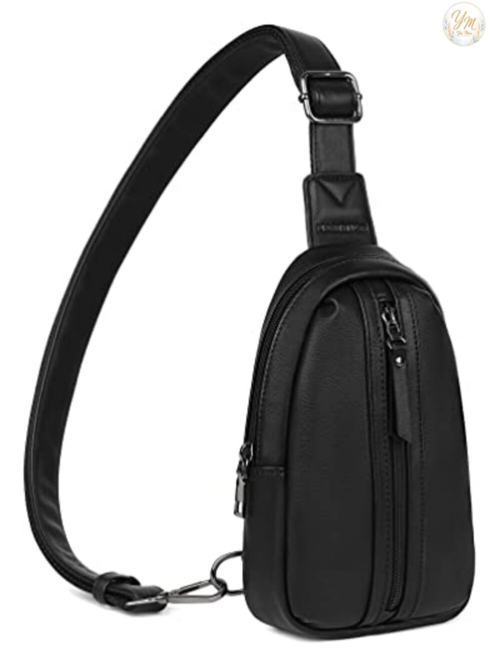 Small Sling Bag Crossbody Fanny Pack Faux Leather Adjustable
